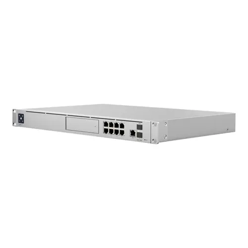 Защитна стена Ubiquiti UDM-SE, UnFi, 8x GbE RJ45 Lan, 1x 2.5GbE RJ45 Wan, 2xSFP+ Защитна стена Ubiquiti UDM-SE, UnFi, 8x GbE RJ45 Lan, 1x 2.5GbE RJ45 Wan, 2xSFP+