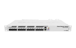Комутатор MikroTik CRS317-1G-16S+RM, 1xGbit LAN, 16xSFP+, dual PSU