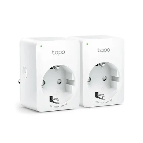 Управляем контакт TP-LINK Tapo P100(2-pack), Wi-Fi, 2300 W