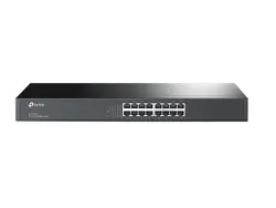 Комутатор TP-LINK TL-SF1016, 16-порта RJ45 10/100Mbps, неуправляем, 19'' за шкаф