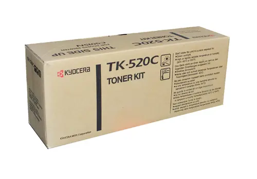 Тонер касета Kyocera TK-520C, синя