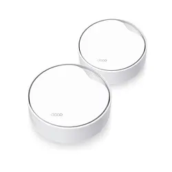 Безжичен рутер TP-LINK Deco X50-PoE(2-pack), AX3000, 1xGbE, 1x2.5GbE,WiFi6,PoE