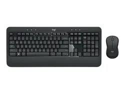 КОМПЛЕКТ МИШКА + КЛАВИАТУРА LOGITECH MK540 US - Wireless / Безжична - БЕЗ БДС КИРИЛИЗАЦИЯ  (WITHOUT BDS CYRILLIC)  - Black - PN 920-008685