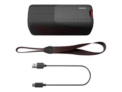 PHILIPS Bluetooth безжична портативна колонка с микрофон акумулаторна батерия RMS 10W IP67 до 12 часа време за възпроизвеждане