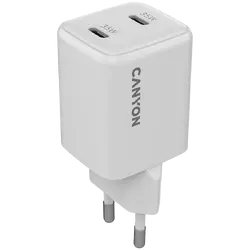 CANYON charger CU35CC GaN 35W 2xPD EU White