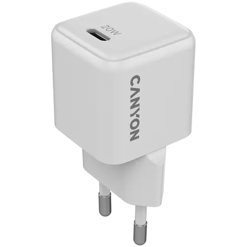 CANYON charger CU20C GaN 20W 1xPD EU White
