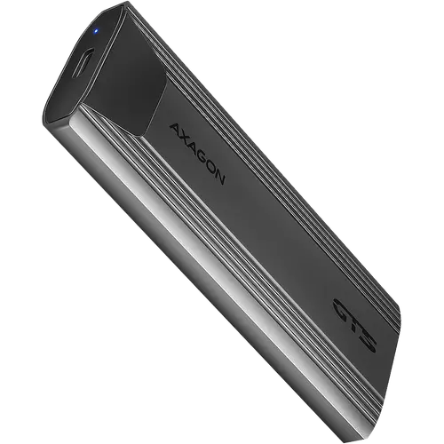 AXAGON EEM2-GTS2 USB-C 3.2 Gen 2 - M.2 NVMe / SATA SSD THIN SCREWLESS 30-80mm ALU box