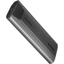 AXAGON EEM2-GTS2 USB-C 3.2 Gen 2 - M.2 NVMe / SATA SSD THIN SCREWLESS 30-80mm ALU box