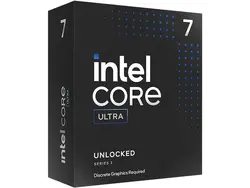 Процесор, Intel Core Ultra 7 265KF 20C/20T (eC 3.3GHz / pC 3.9GHz / 5.5GHz Boost, 30MB, 125W, LGA1851)