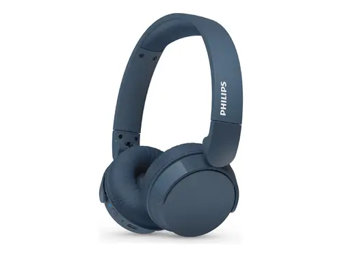 PHILIPS Bluetooth слушалки 32мм мембрани меки наушници сини