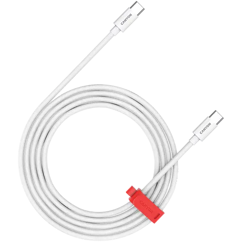 CANYON cable CC100AB C-C 100W Braided 2m White