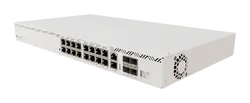 Комутатор MikroTik CRS320-8P-8B-4S+RM, 16xGb POE,800 MHz CPU,256 MB RAM, 4x SFP+