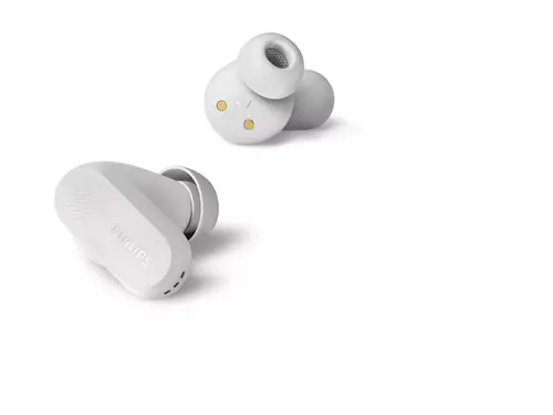 PHILIPS слушалки True wireless IPX4 моно режим до 24 часа време за възпроизвеждане бели