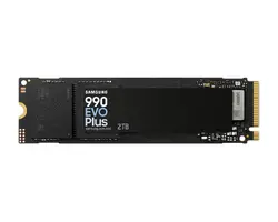Твърд диск, Samsung SSD 990 EVO Plus 2TB PCIe 4.0 NVMe 2.0 M.2 V-NAND 3-bit MLC, 256-bit Encryption, Read 7150 MB/s Write 6300 MB/s