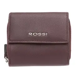 Дамски портфейл цвят патладжан ROSSI