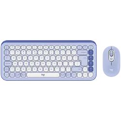 Комплект, Logitech Pop Icon Combo - Lilac - US INT'L - INTNL-973