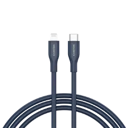 CANYON cable CLNM60 C-L 60W MFI 1m Silicon Blue