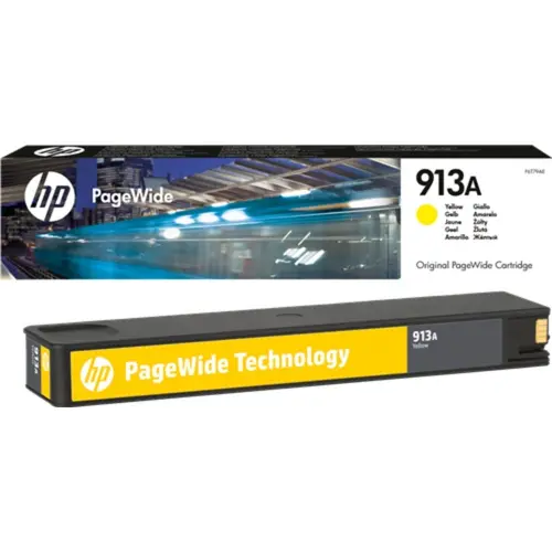 ГЛАВА ЗА HEWLETT PACKARD PageWide 352/377/Pro 452/477/Managed P57750/P55250  - Yellow - /913A/ - PN F6T79AE