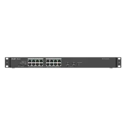 Комутатор Ruijie RG-ES118GS-P-L, 16x GbE PoE+, 2x SFP, 247W, неуправляем