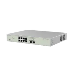 Комутатор Ruijie RG-NBS3300-8MG2XS-P, 8x2.5G POE+, 2xSFP 10G,L2,19