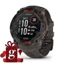 Garmin Instinct® 3 – 50 мм, Solar - Instinct® 3 – 50 мм, Solar - Black с Charcoal каишка 010-02935-00