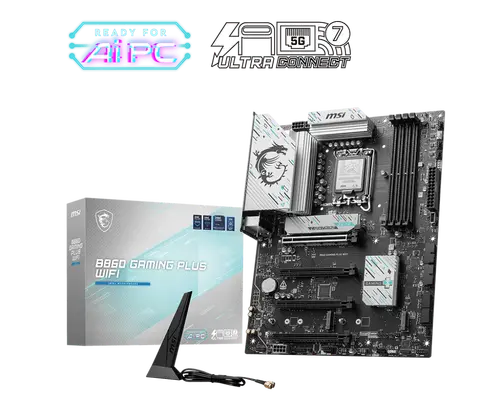 Дънна платка, MSI B860 GAMING PLUS WIFI