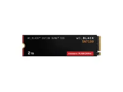 SSD POWERED BY SANDISK  Black SN7100 2TB M.2 2280 PCIe Gen4 x4 NVMe, Read/Write: 7250/6900 MBps, IOPS 1000K/1400K, TBW: 1200