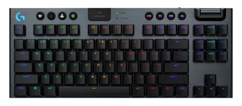 Клавиатура, Logitech G915 X LIGHTSPEED TKL Low-Profile Wireless Gaming Keyboard - BLACK - US INT`L - EMEA28i-935