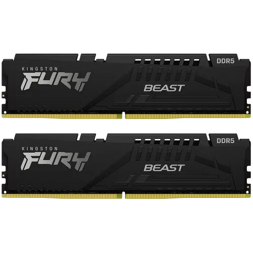 Kingston 64GB 6400MT/s DDR5 CL32 DIMM (Kit of 2) FURY Beast Black EXPO