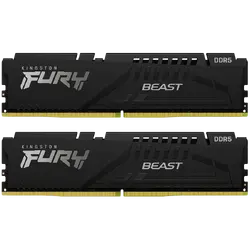 Kingston 64GB 6400MT/s DDR5 CL32 DIMM (Kit of 2) FURY Beast Black EXPO