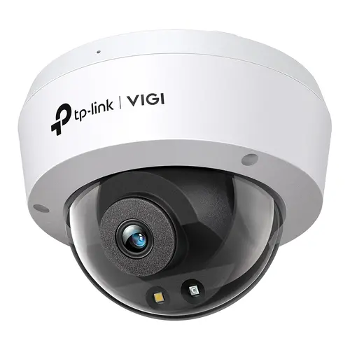 Камера TP-Link VIGI C250(4mm), 5MP, куполна, Color, PoE/12V DC, IR до 30м.,ONVIF