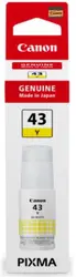 БУТИЛКА МАСТИЛО ЗА CANON PIXMA G540/G640 - /43/ - GI-43Y (GI43Y) - Ink Bottle - Yellow - PN 4689C001