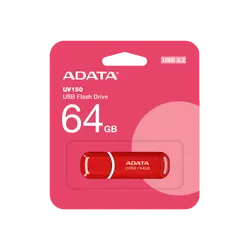 Памет, 64GB USB3 UV150 ADATA RED
