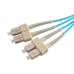 Оптична корда SeaMAX, 2m, SC-SC UPC, MM OM3 50/125, duplex, 2.0mm, LSZH