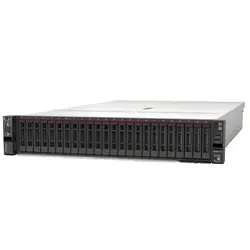 Сървър, Lenovo ThinkSystem SR650 V2 Xeon Silver 4310 (12C 2.1GHz 18MB Cache/120W), 32GB (1x32GB, 3200MHz 2Rx4 RDIMM), 8 SAS/SATA, 9350-8i 2GB, 1x1100W Titanium, 5 Standard Fans, XCC Enterprise, Toolless V2 Rails