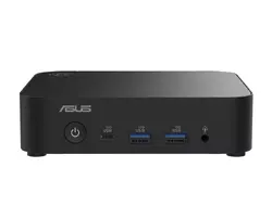 Настолен компютър, Asus NUC 14 Essential Intel N97, 5 x USB Type-A, 2 x USB Type-C, Wi-Fi 6E AX211 + 2.5GBe LAN, 1 x HDMI, 1 x Display Port, no Storage (NVMe and 2.5