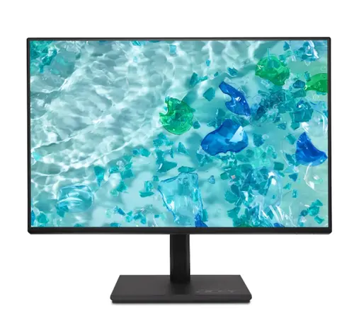Монитор, Acer Vero B247YGbmiprx, 23.8" FHD (1920x1080), IPS, 120Hz, 100M:1, 250nits, 4ms (GTG), 99% sRGB, HDMI, VGA, DP, Audio In/Out, Flicker-Less, BlueLightShield, ZeroFrame, Speakers 2x2W, ERGOstand, TUV, Energy Class C, VESA, Black, 3Y