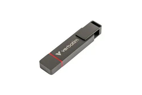 Твърд диск, Verbatim Dual QuickStick USB-C & USB-A USB 3.2 Gen 1 512GB