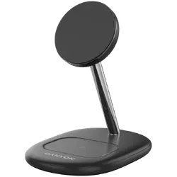 CANYON wireless charger WCS-205 15W Qi2 2in1 Black