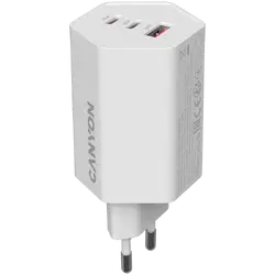 CANYON charger HEXAGON 65 GaN 65W 2xPD 1xQC EU White