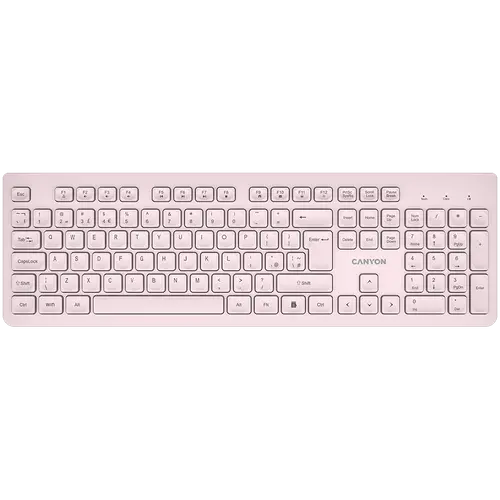 CANYON keyboard HKB-W01 UK/US AAA Wireless Beige