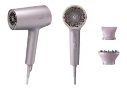 PHILIPS Сешоар 1800W Series 7000 ThermoShield Advanced технология йонна грижа 8 настройки Магнитни накрайници
