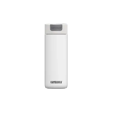 Термочаша ​от неръждаема стомана Kambukka Olympus с термокапак Snapclean®, 500 мл, Marshmallow White