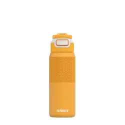 Бутилка за вода двустенна, 750мл, Kambukka Elton Insulated с капак 3 в 1 Snapclean®, Mango Maniac