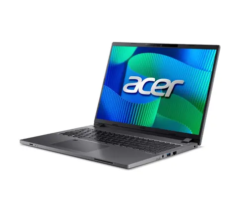 Лаптоп, Acer Travelmate P2 TMP216-51-G2-TCO-53M1, Intel Core i5 1334U (3.4GHz up to 4.6Ghz,12MB), 16'' WUXGA (1920 x1200) IPS, 16GB DDR5 (1 slot free), 512GB PCIe NVMe SSD+ HDD ugrade kit, TPM 2.0, FPR, WiFi 6E, BT 5.3, KB Backlit, Win11 PRO EDU, 3Y Warranty Лаптоп, Acer Travelmate P2 TMP216-51-G2-TCO-53M1, Intel Core i5 1334U (3.4GHz up to 4.6Ghz,12MB), 16'' WUXGA (1920 x1200) IPS, 16GB DDR5 (1 slot free), 512GB PCIe NVMe SSD+ HDD ugrade kit, TPM 2.0, FPR, WiFi 6E, BT 5.3, KB Backlit, Win11 PRO EDU, 3Y Warranty