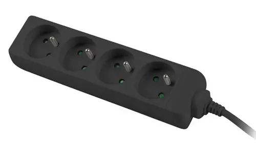 Разклонител, Lanberg power strip 1m, 4 sockets,s for UPS system