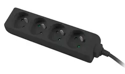 Разклонител, Lanberg power strip 1m, 4 sockets,s for UPS system