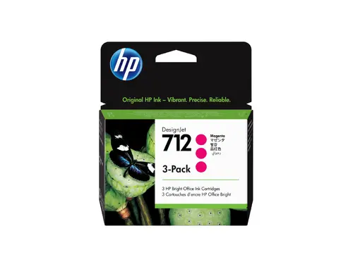 Консуматив, HP 712 Magenta Ink Cartridge 3-Pack