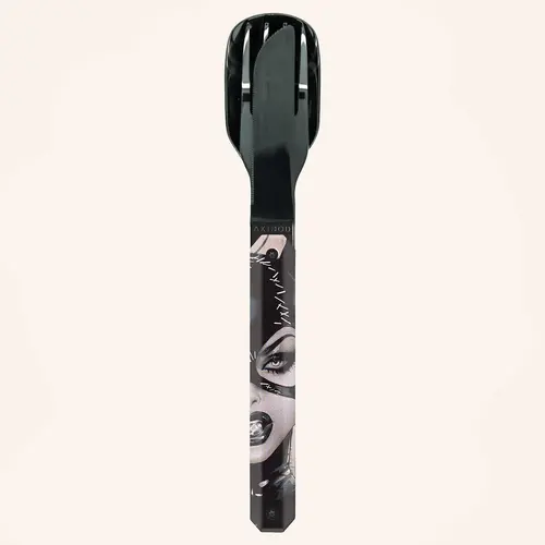 Комплект за хранене Akinod Straight Cutlery 12H34, Catwoman