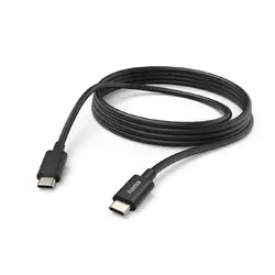 Hama Кабел за зареждане, USB-C - USB-C, 3 м, черен